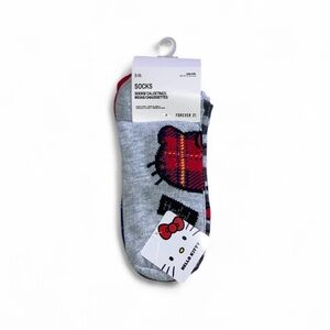 Hello Kitty Print Ankle Socks - 5 Pack